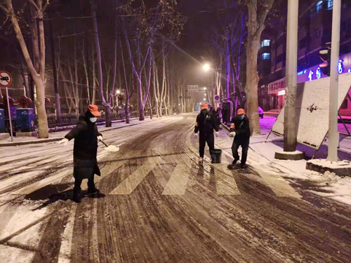 雪天里，洛陽公交人抗擊疫情的最美風(fēng)景 